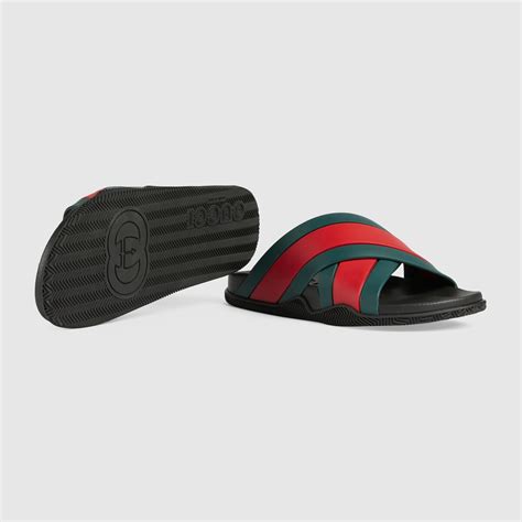 gucci rubber slide sandals replica amazon